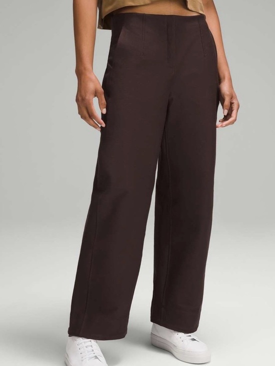 lululemon athletica Pants - lululemon athletica Wide Leg Pants in Chocolate Brown